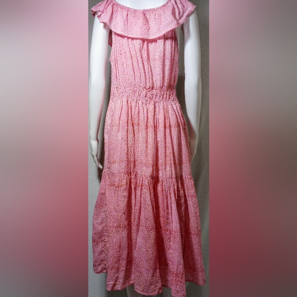 Oliphant Ruffle Neck Maxi Dress - Picture 5 of 9